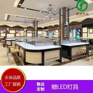 眼镜珠宝首饰柜台 整店定制展柜的艺术与实用之道